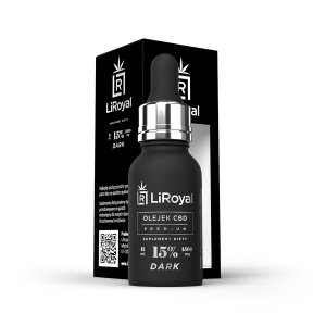 CBD OIL LIROYAL DARK 15% - 11 ML