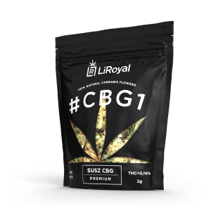 LiRoyal Hanfblüten #CBG1 9,5% - 2 g